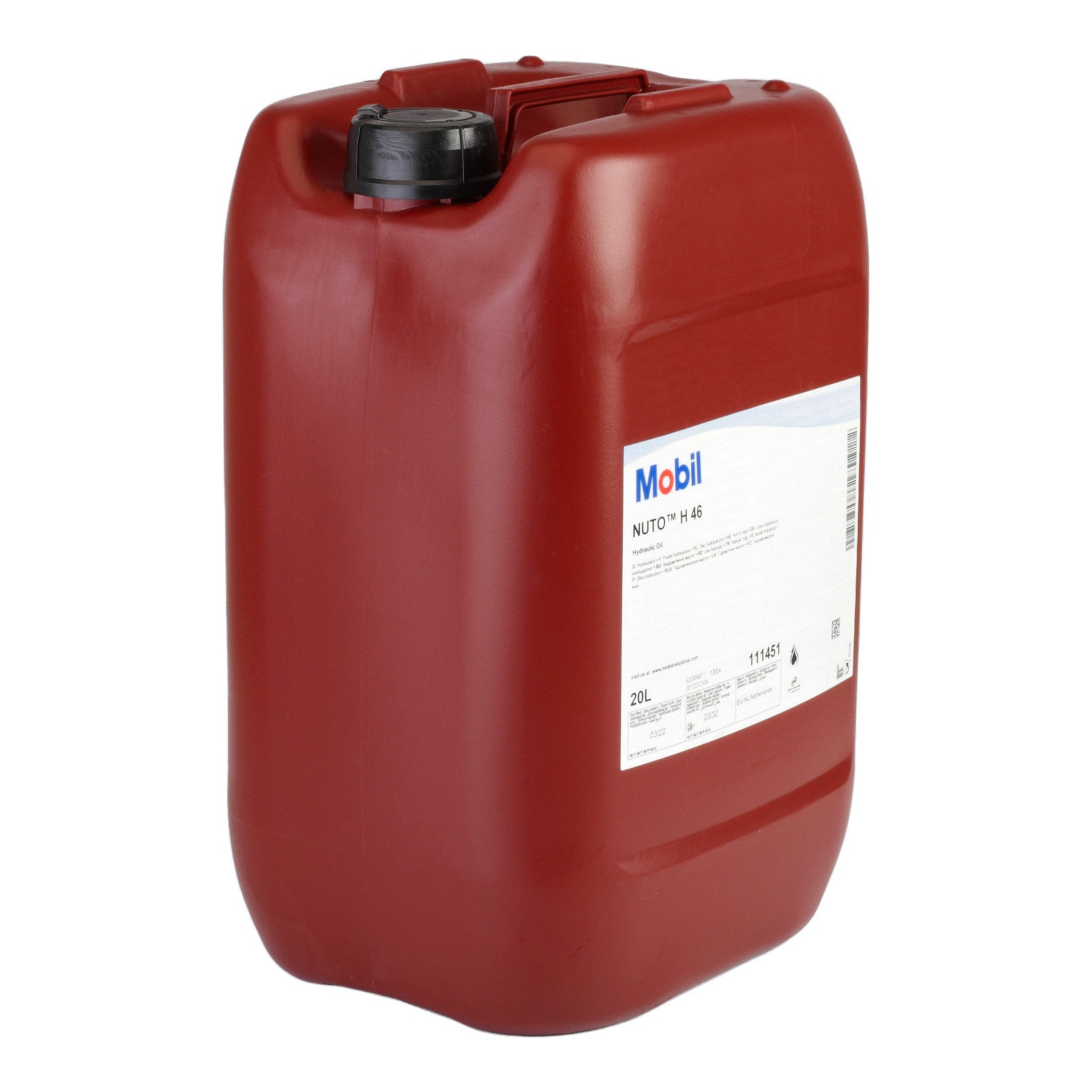 Ulei hidraulic Mobil Nuto H46 20L - 10580326