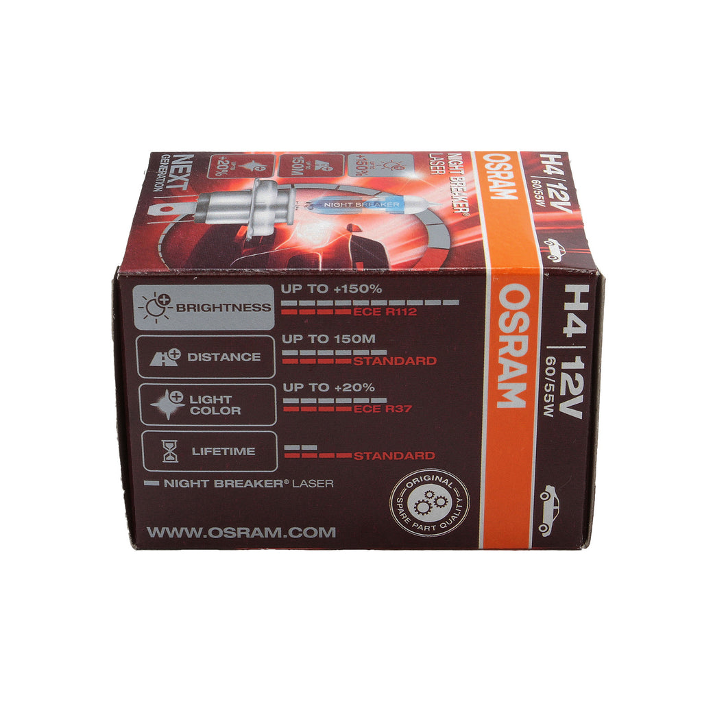 Bec Osram Night Breaker Laser Next Generation H4 12V 60/55W P43t - 64193NL
