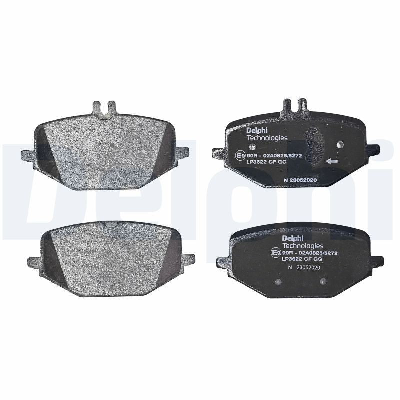Set placute frana,frana disc LP3622 DELPHI