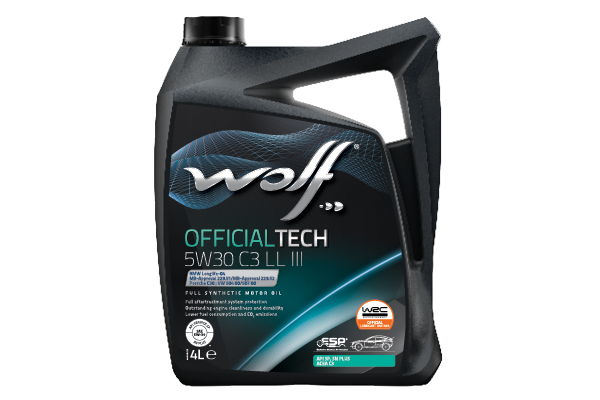 ULEI MOTOR WOLF OFFICIALTECH 5W30 C3 LL III 4L - 13261843