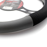 Husa Volan Auto - Gri/Negru Carguard - HVA002