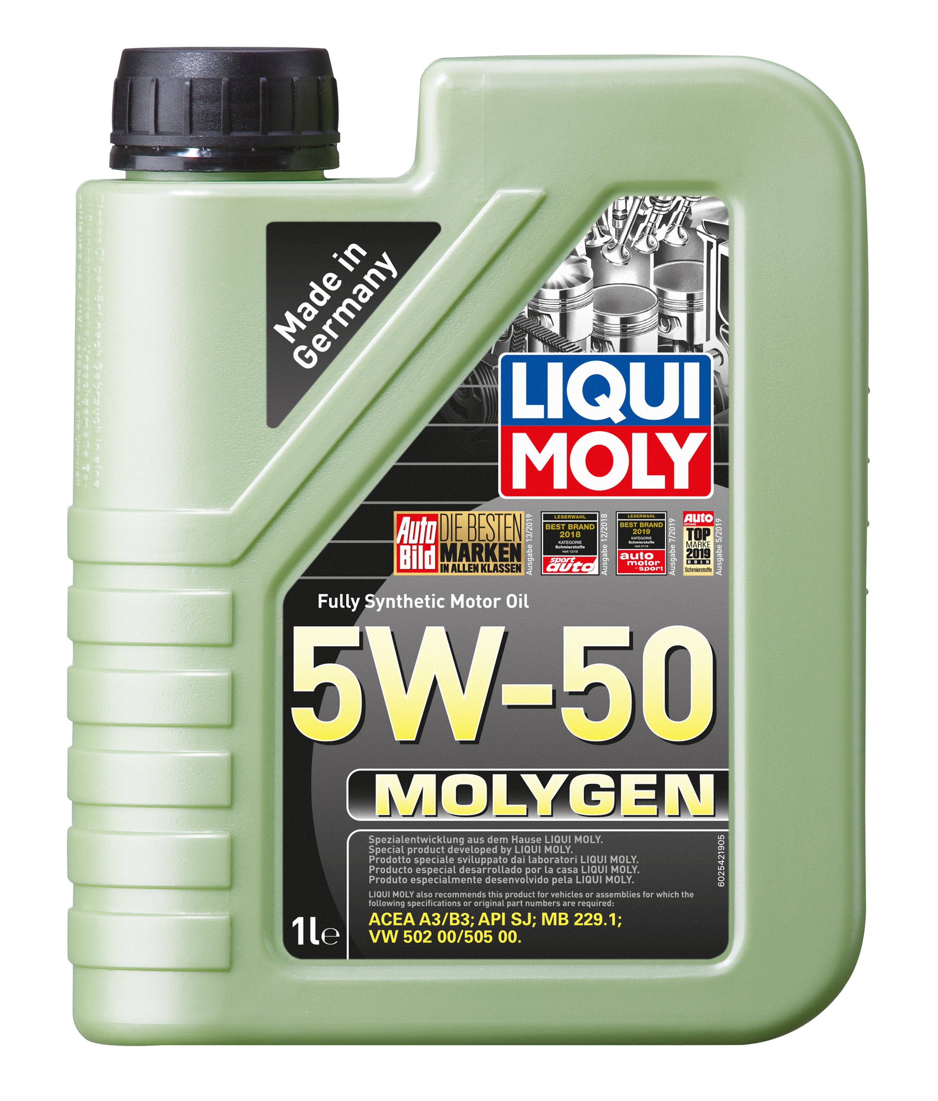Ulei motor Liqui Moly Molygen 5W50 (2542) 1L - 11419719