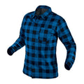 Cămașă din flanelă, albastru marin, mărimea L - 81545L