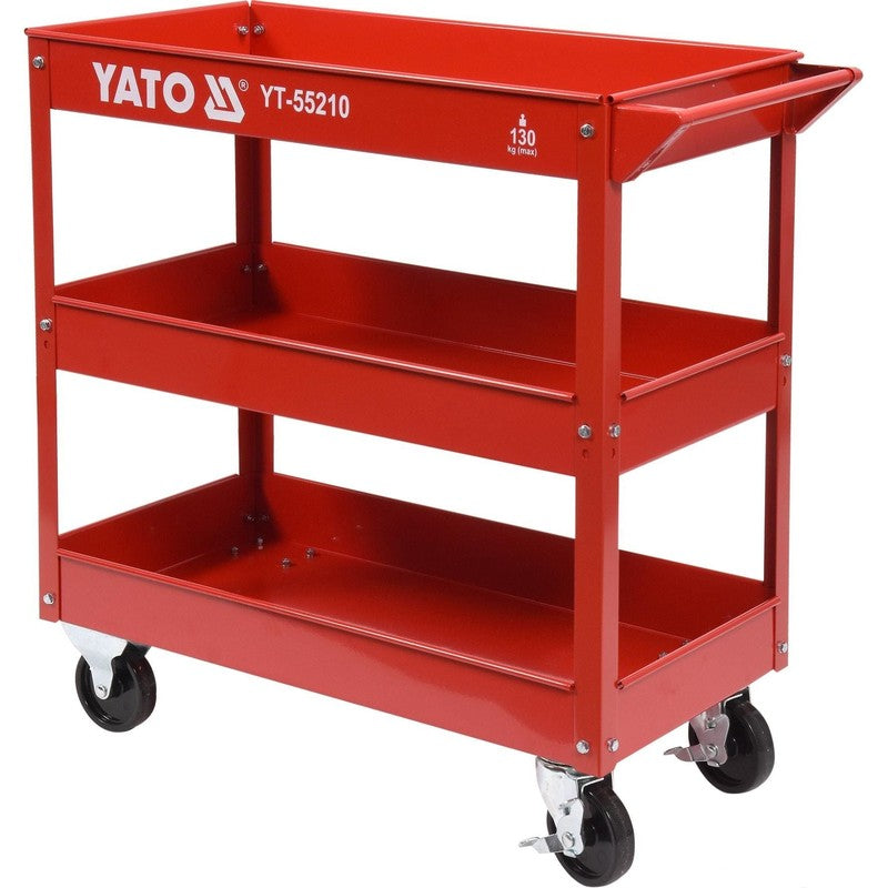 Cărucior pentru atelier cu 3 tăvi - YT55210