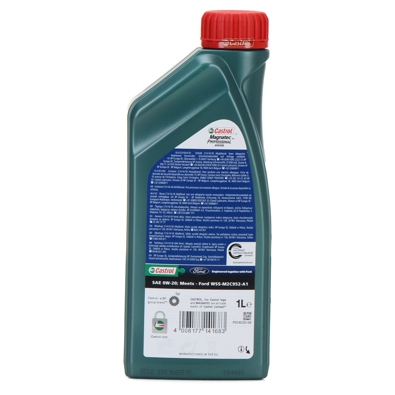 Ulei motor Castrol Magnatec Ford Diesel 0W20 1L - 15D5EB