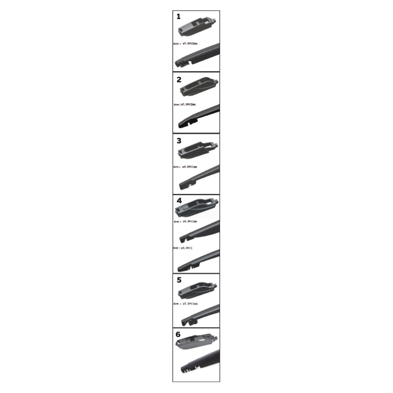 Stergator luneta CARTECH ONE EASY FIT  13''/33 cm - 9113