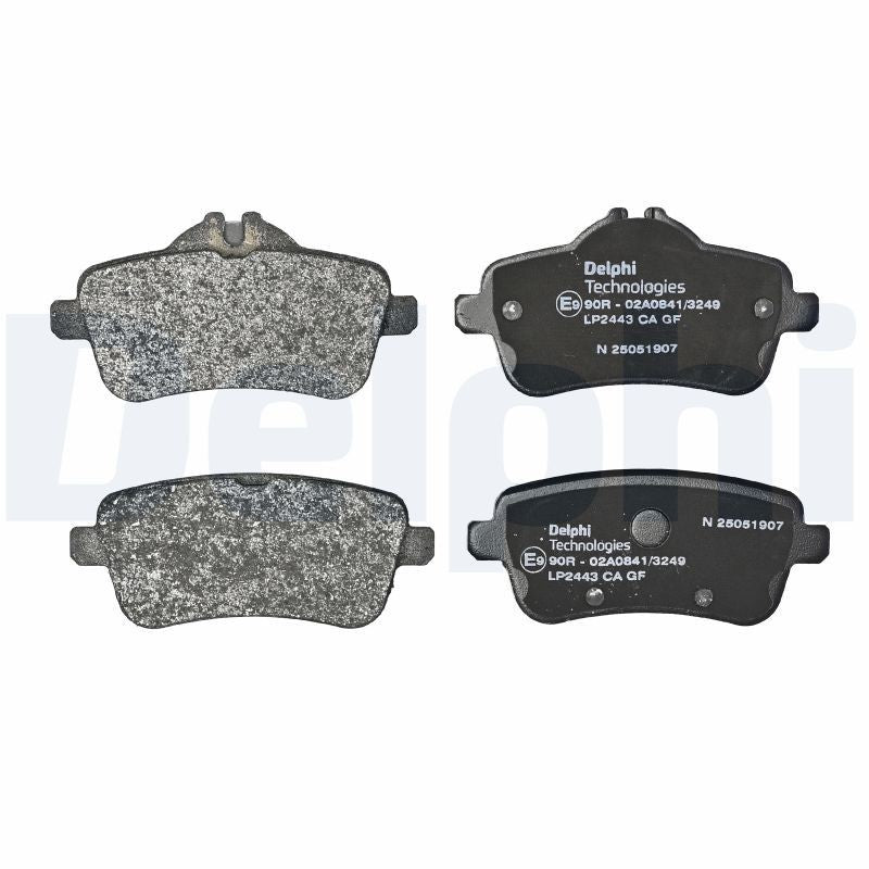 Set placute frana,frana disc LP2443 DELPHI
