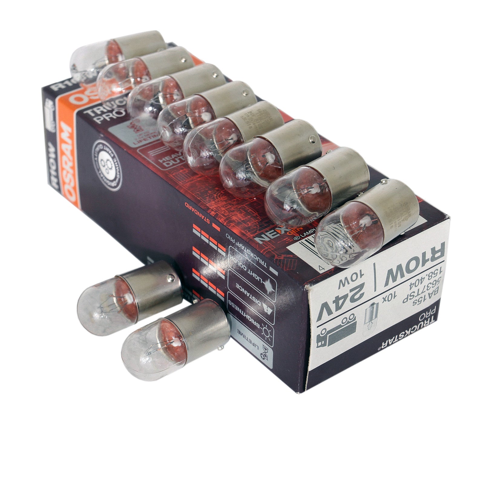 Bec Osram TruckStar PRO R10W 24V 10W BA15s - 5637TSP