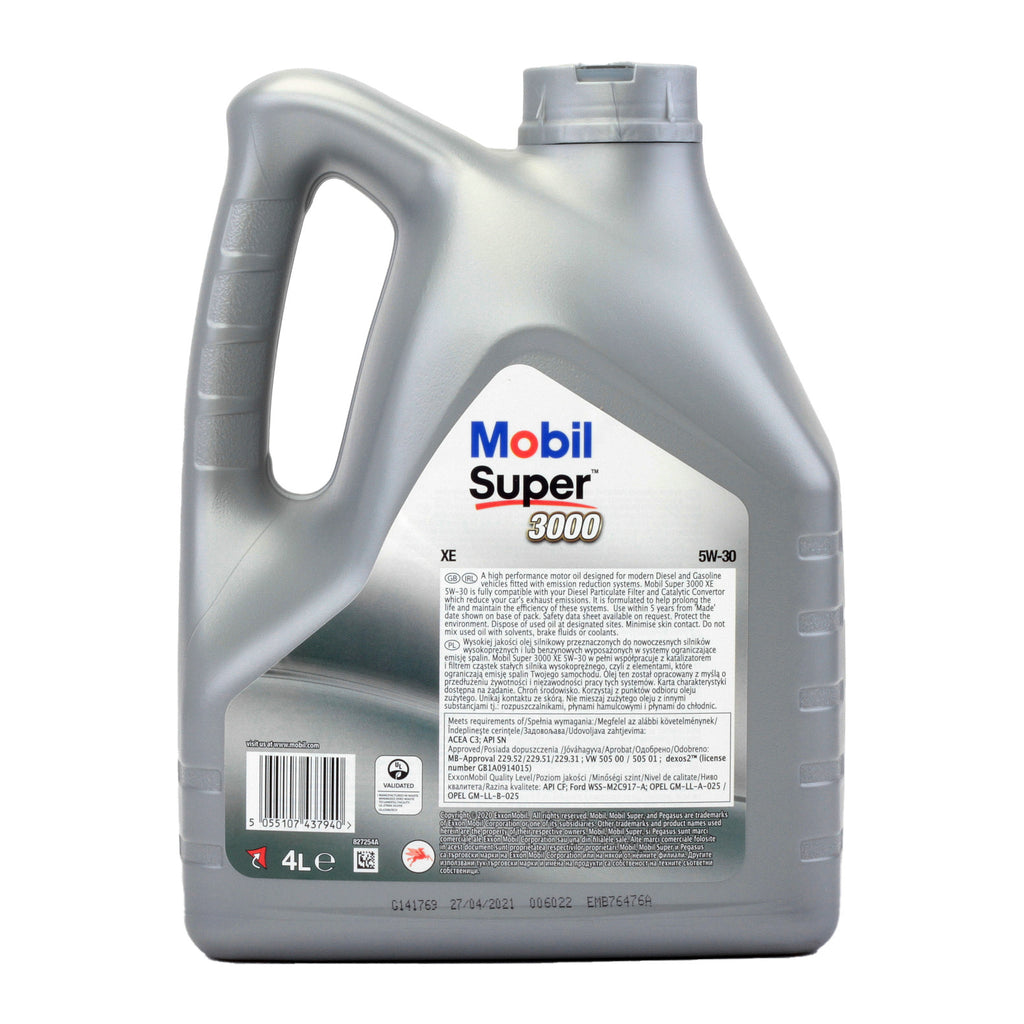 Ulei motor Mobil Super 3000 Xe 5W30 4L - 151453