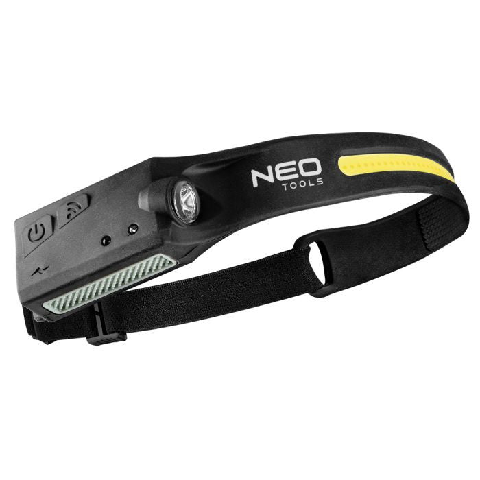 Lanterna de cap cu banda led inclusa 2 in 1 Neo Tools - 99097