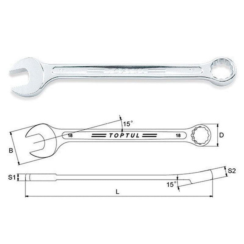 Cheie combinata 13 mm - AAEW1313