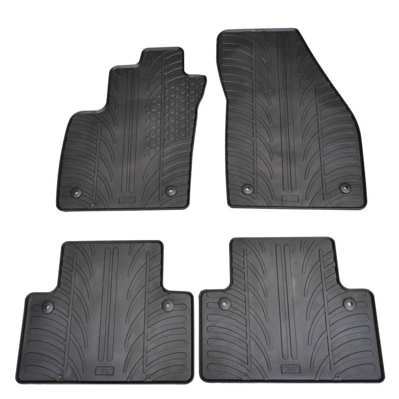 Covorase cauciuc Volvo V50 And S40 2004-2011 (Manual) culoare Negru, presuri Gledring, 4 buc. - 12116532