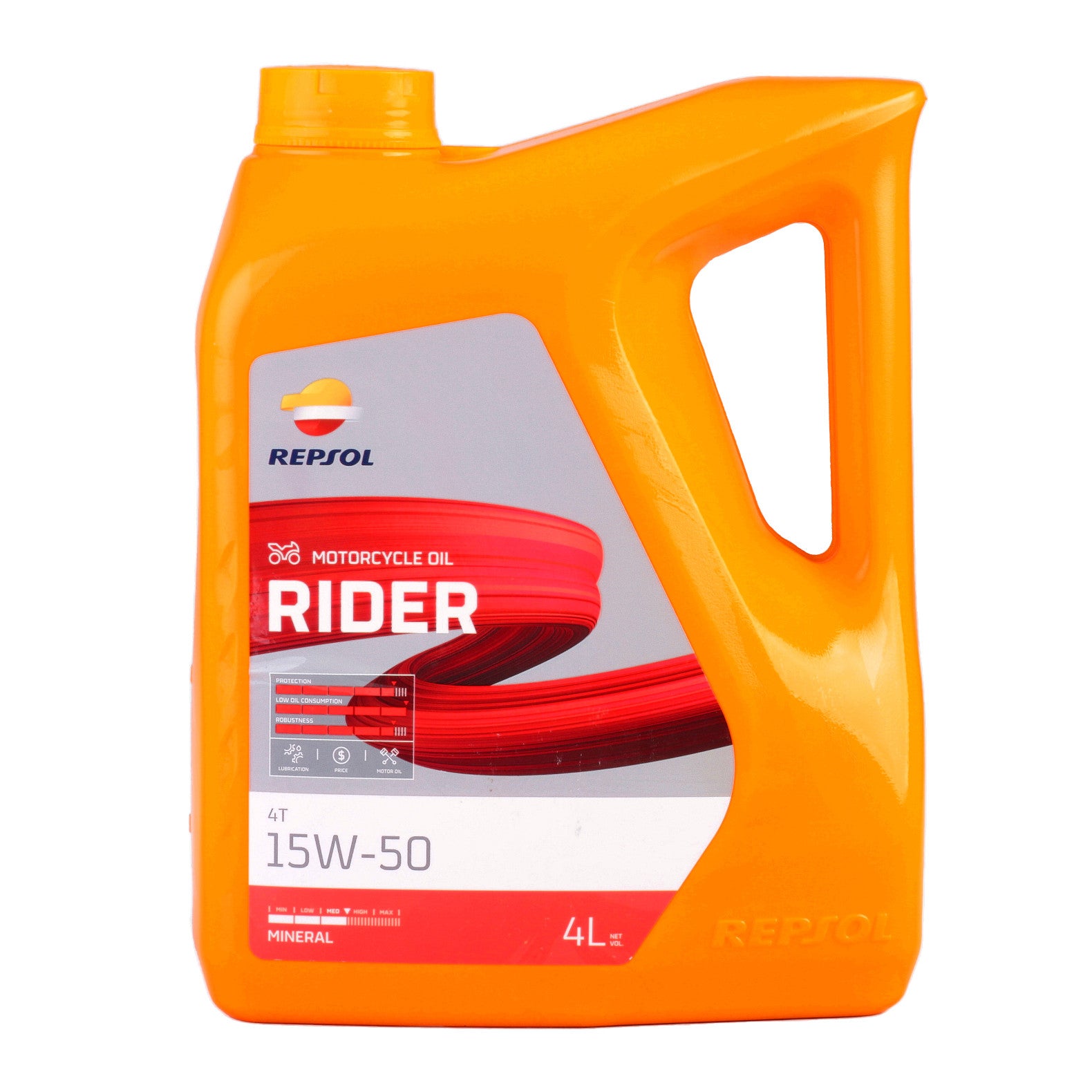Ulei Repsol Moto Rider 4T 15W50 4L - 12183723