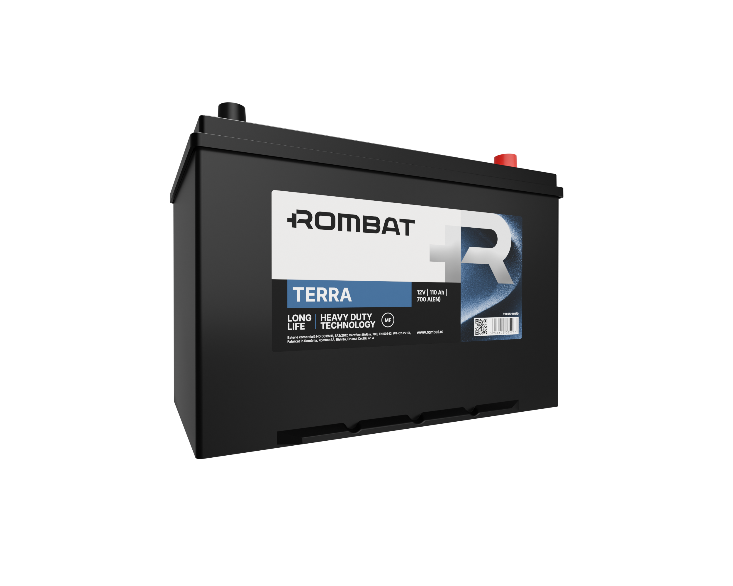 Acumulator Rombat Terra 110 Ah - 12156641