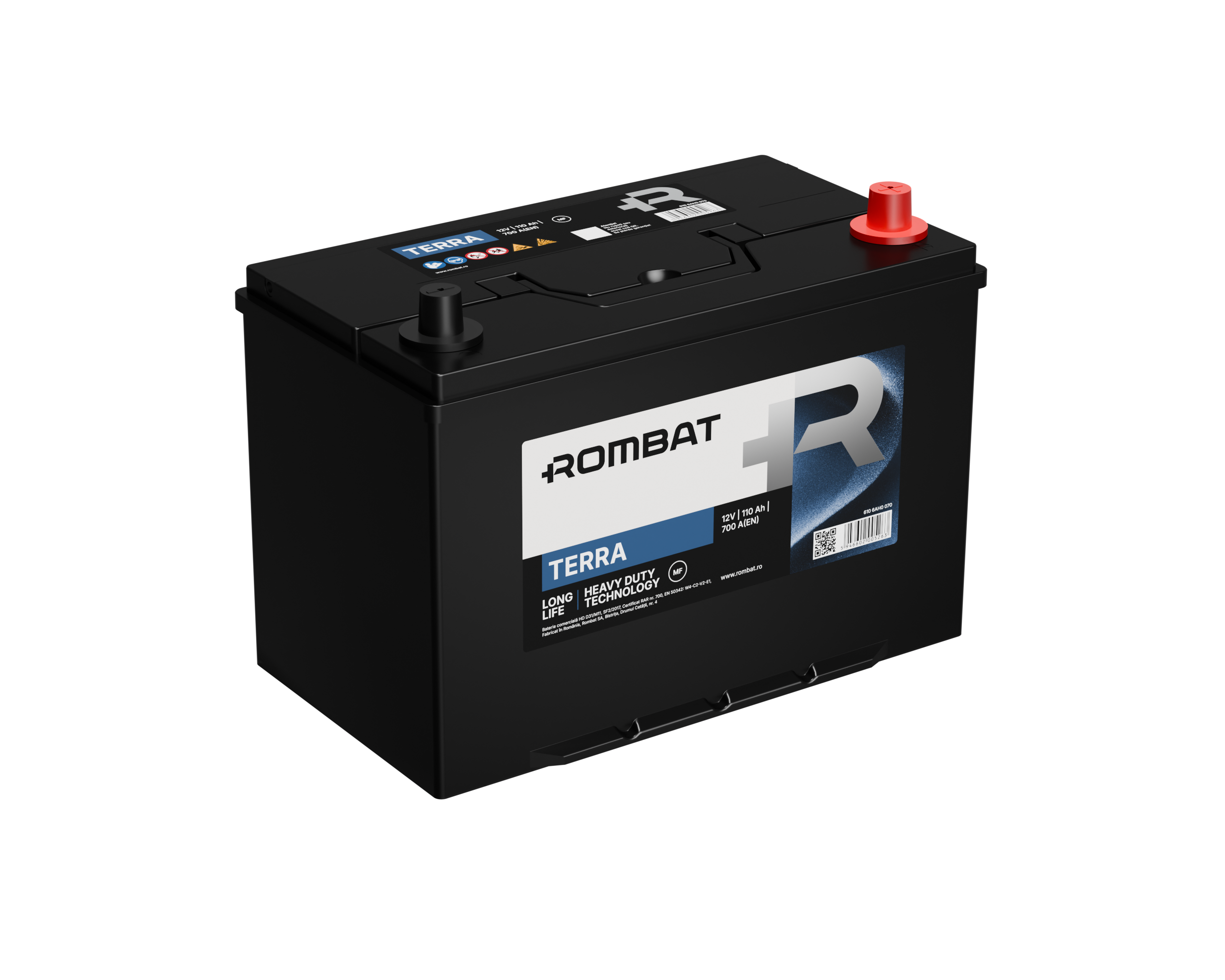 Acumulator Rombat Terra 110 Ah - 12156641