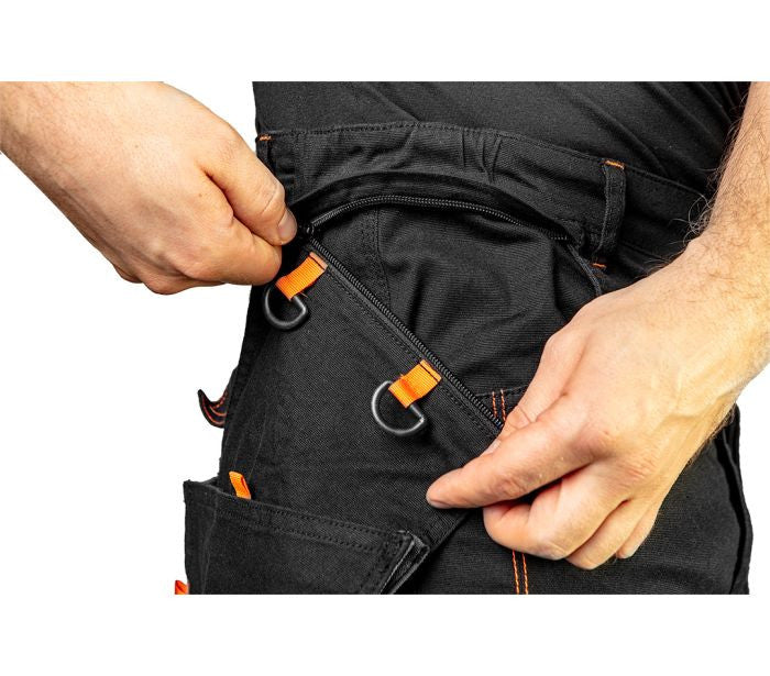Pantaloni de lucru HD Slim, buzunare detașabile, mărime L Neo Tools - 81239L