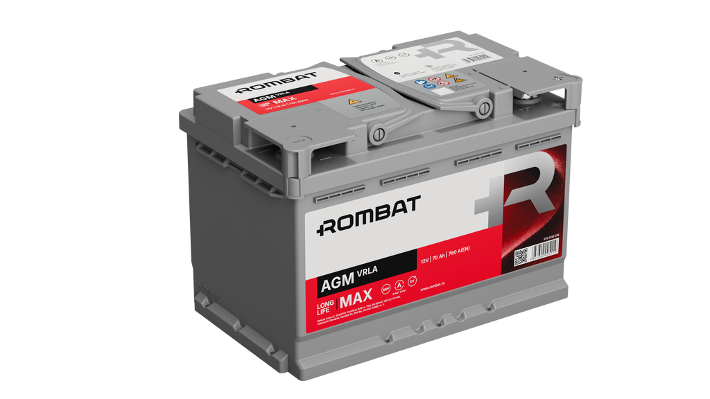Acumulator Rombat AGM-VRLA 70 Ah Start-Stop - 5701230072