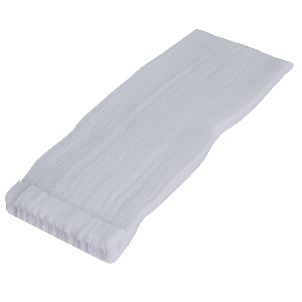 Cleme pentru cabluri albe 12.5x300mm 50 buc MTR - LHVT1230012W