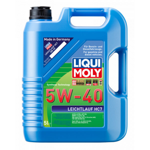 Ulei motor Liqui Moly Leichtlauf HC7 5W40 5L - 11647800