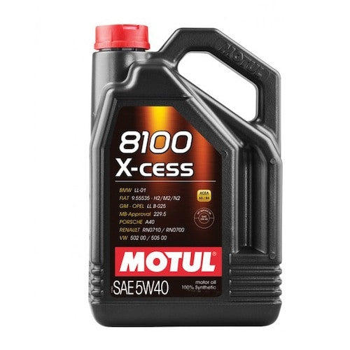 Ulei motor Motul 8100 X-Clean 5W40 4L - 104720