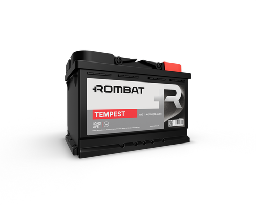 Acumulator Rombat Tempest 72 Ah ● Gama Semitractiune ● - 12140663