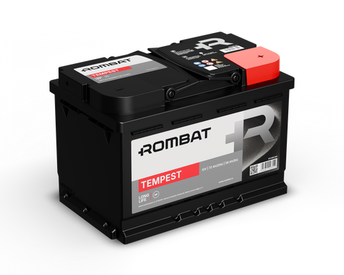 Acumulator Rombat Tempest 72 Ah ● Gama Semitractiune ● - 12140663