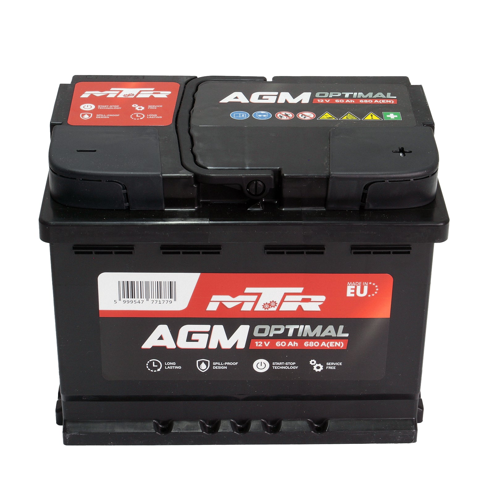 Acumulator turisme MTR AGM [START-STOP] 60 Ah 680A - 13521652