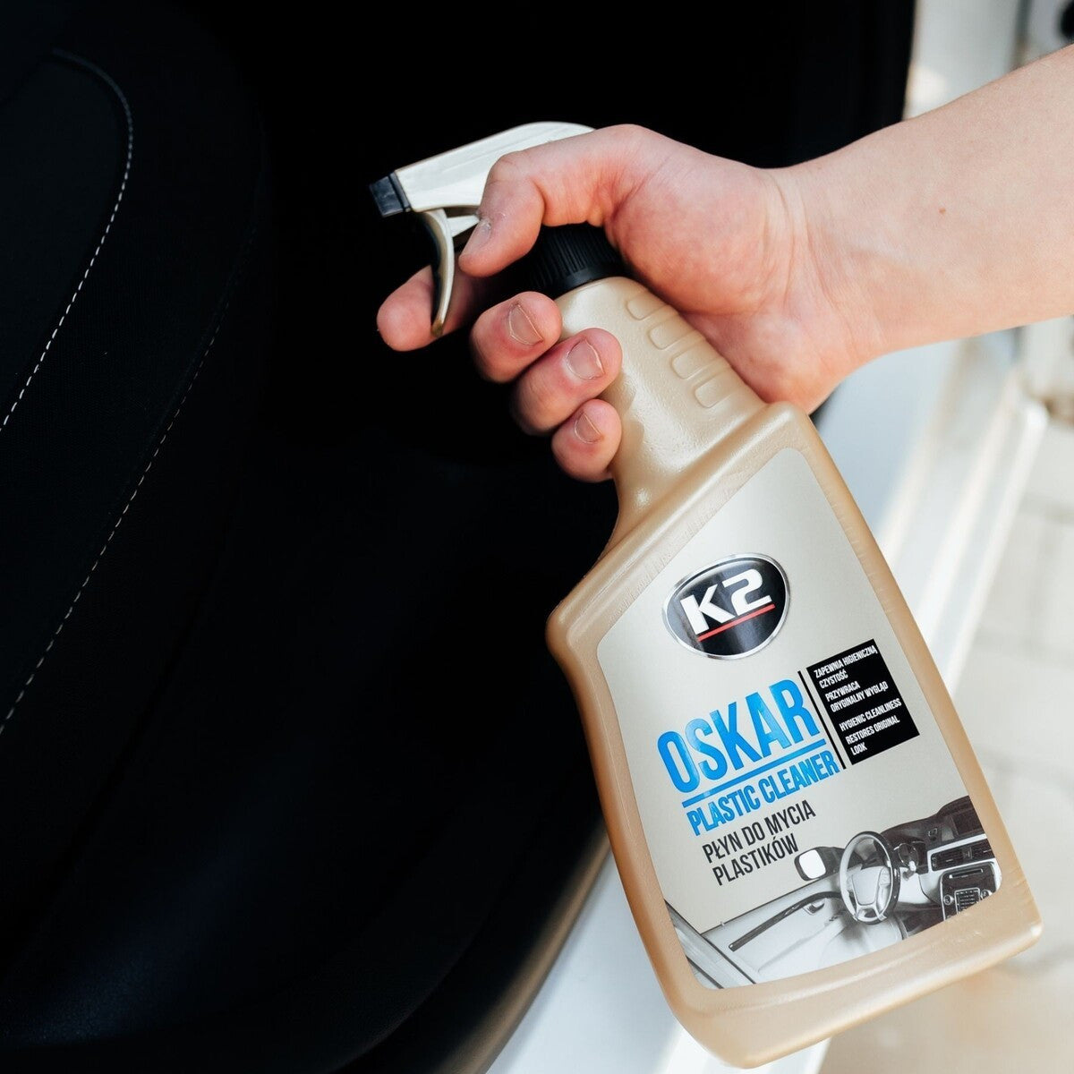 K2 Solutie curatare elemente plastic 770 ml - K217M