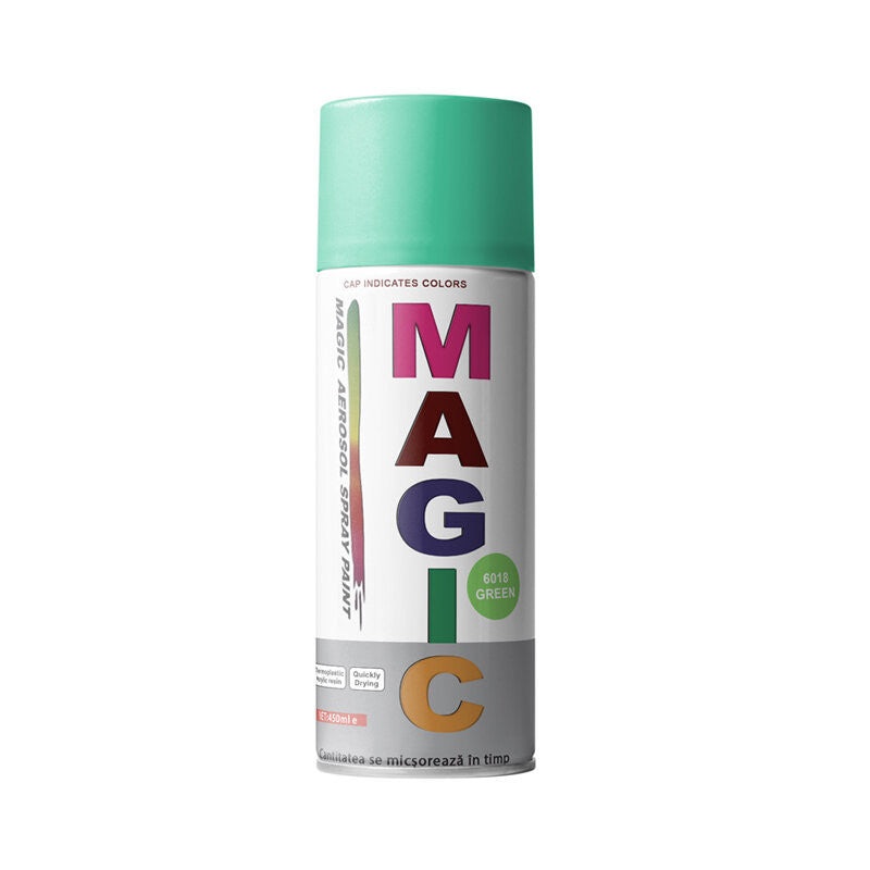 Magic - Vopsea spray Verde 6018 450 ml - 12166072
