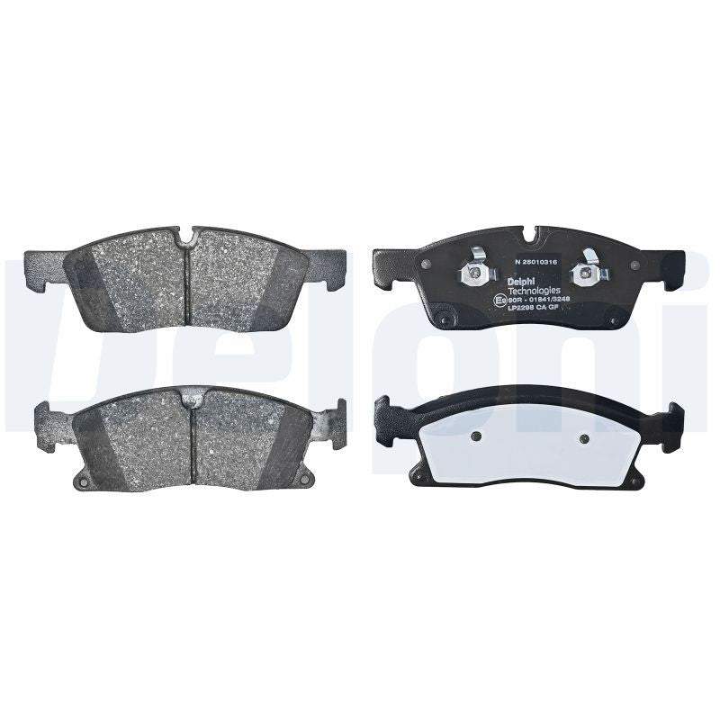 Set placute frana,frana disc LP2298 DELPHI