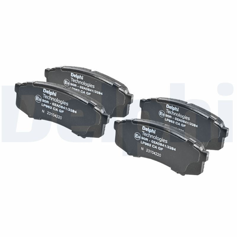 Set placute frana,frana disc LP963 DELPHI