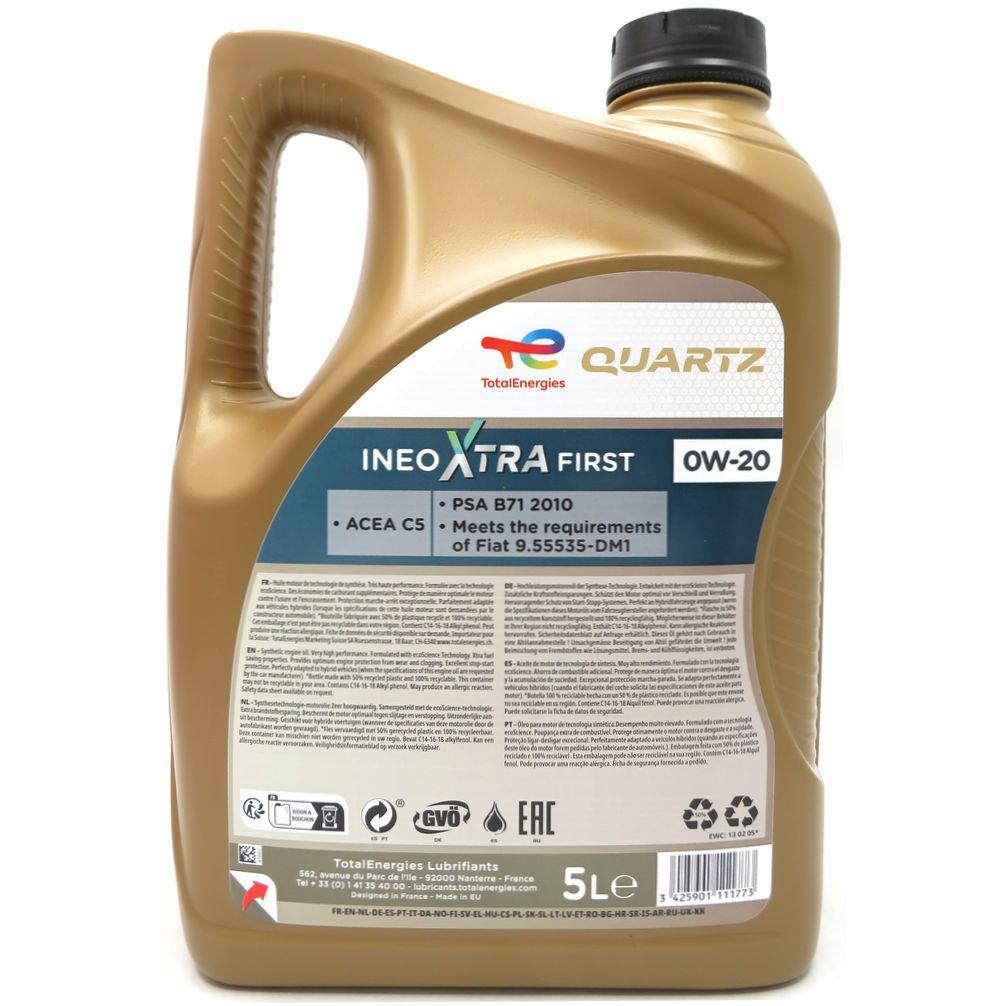 Ulei motor Total Quartz Ineo X First 0W20 5L - 225987