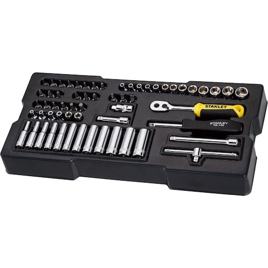Trusă de chei tubulare STANLEY® TRANSMODULE SYSTEM™ de 1/4 in, 60 buc. - STMT174175