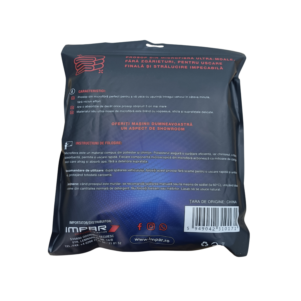 Laveta microfibra Carmax 90X70cm - 55490