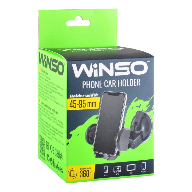Suport telefon mobil Winso 360° , 45-95 mm - 201130