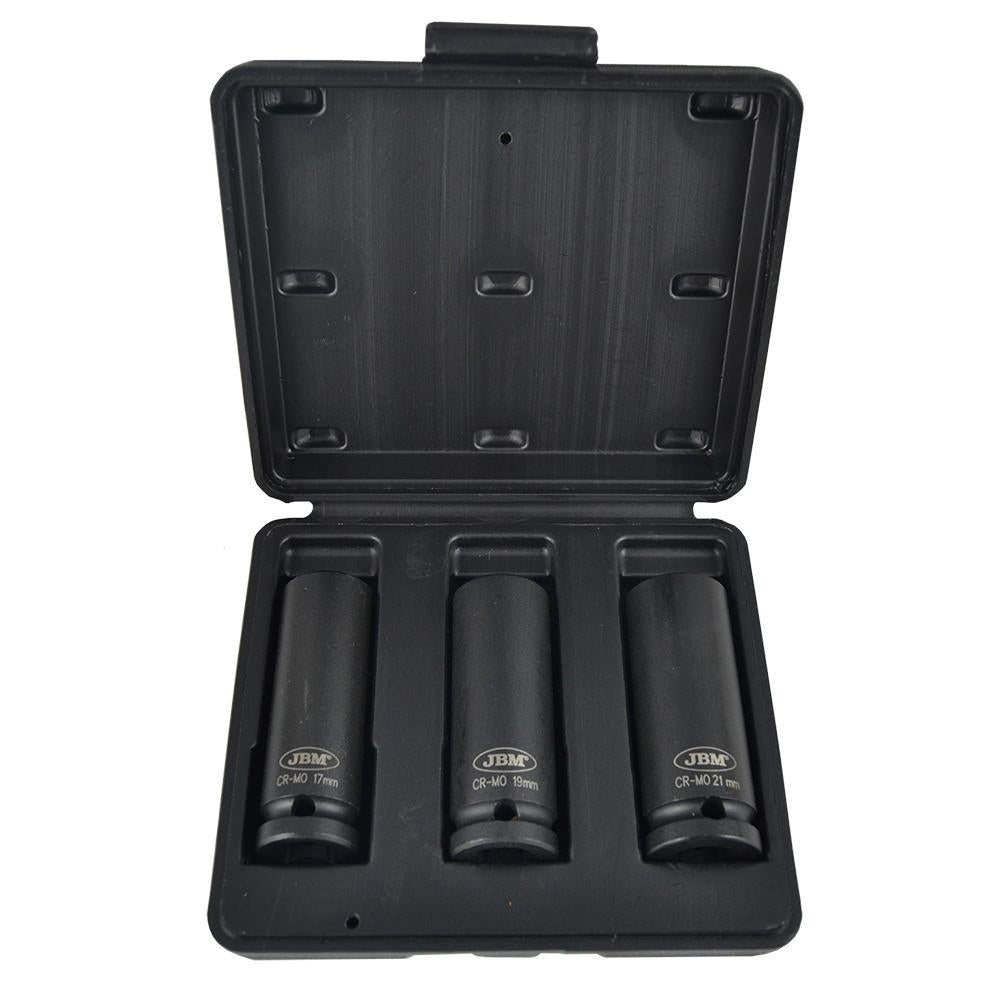 SET 3 TUBULARE DE IMPACT HEXAGONALE LONG JBM