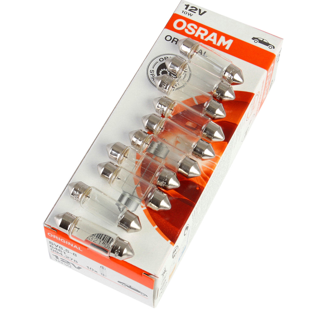 Bec Osram Original C5W 12V 10W SV8,5-8 - 6461