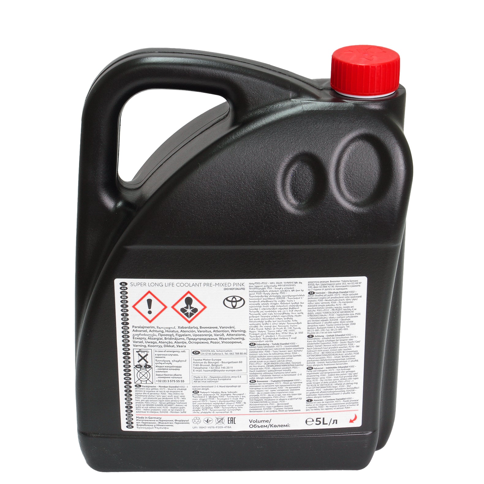 ANTIGEL CONCENTRAT TOYOTA LONG LIFE 5L ROSU 0888980072