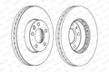 Disc frana DDF1253C-1 FERODO