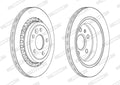 Disc frana DDF1802C FERODO