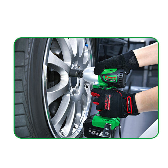 Masina de insurubat cu impact 3/8 brushless 385 Nm Toptul - KPA1237E