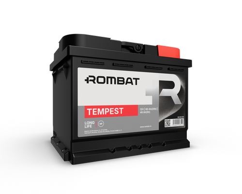 Acumulator Rombat Tempest 60 Ah ● Gama Semitractiune ● - 12156770