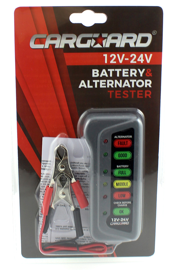 Tester de Alternator/Baterie Auto/Camion Carguard - CBT001
