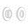 Disc frana fata stg/dr Jurid - 567410J