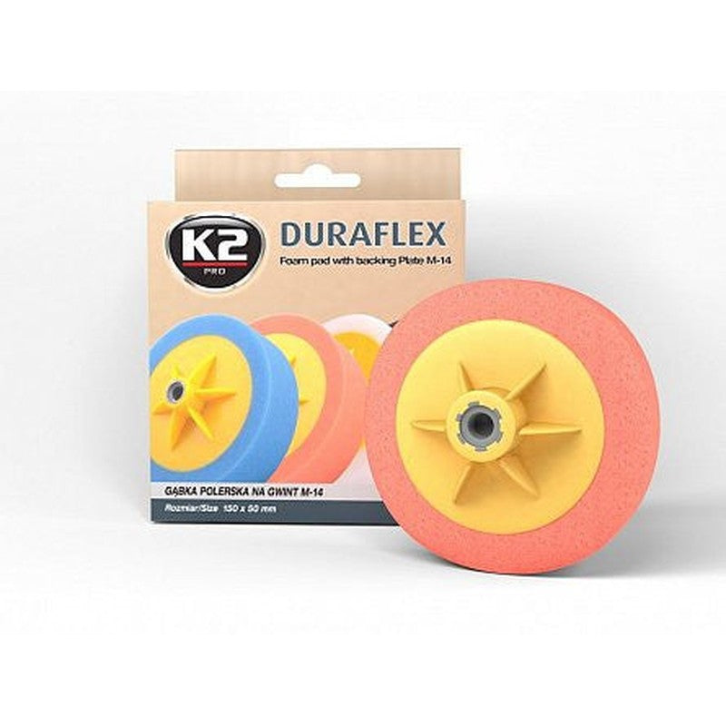 DURAFLEX FOAM ORANGE – Burete slefuire orange - L642