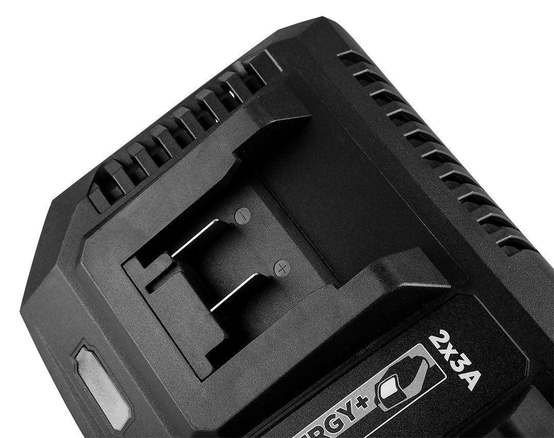 Incarcator dublu pentru bateriile Energy+ 58G085 GRAPHITE Neo Tools