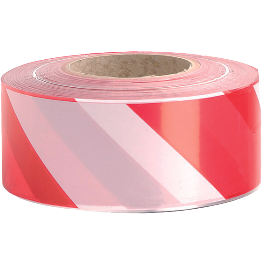 Banda delimitare JSP w.7cm rosu.alb 500 m MTR - 9910000224500