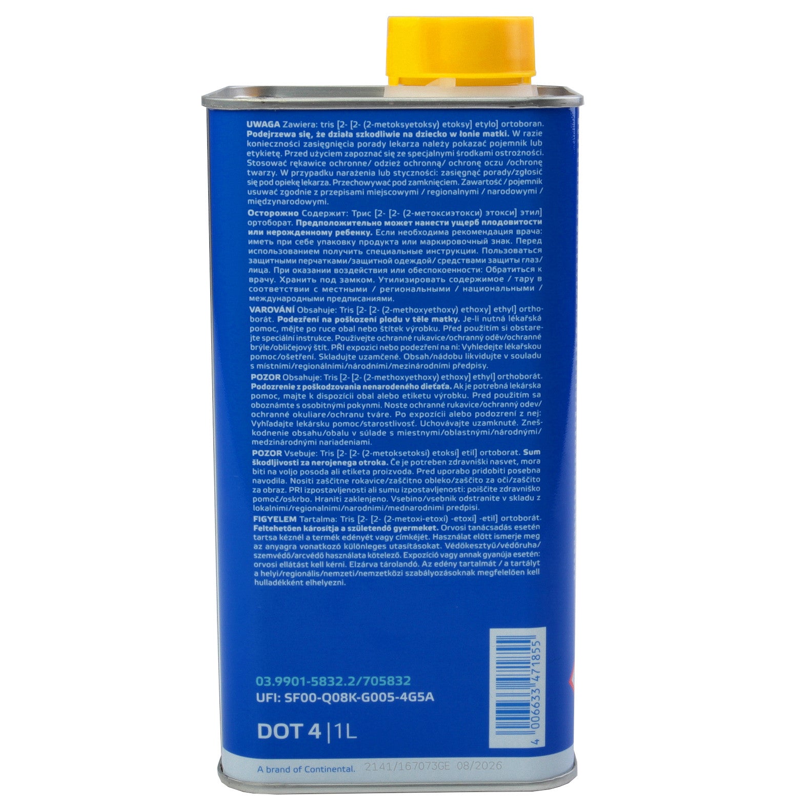 Lichid frana ATE SL DOT 4 1L Var 2 - 03990158322