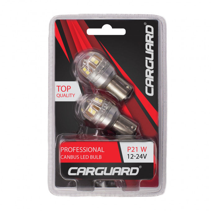 Bec Carguard P21W 12V - 24V BA15S Set 2 buc - CAN139