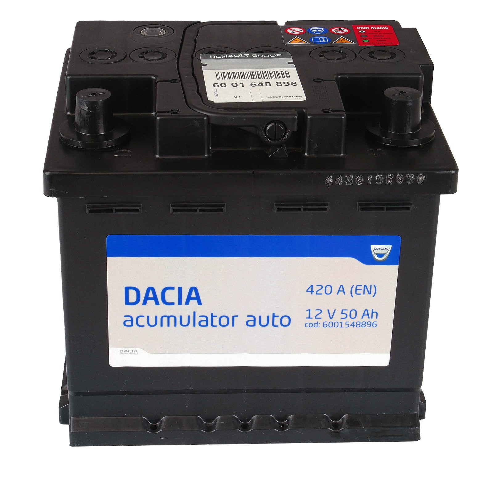Acumulator Dacia 50 Ah - 11523125